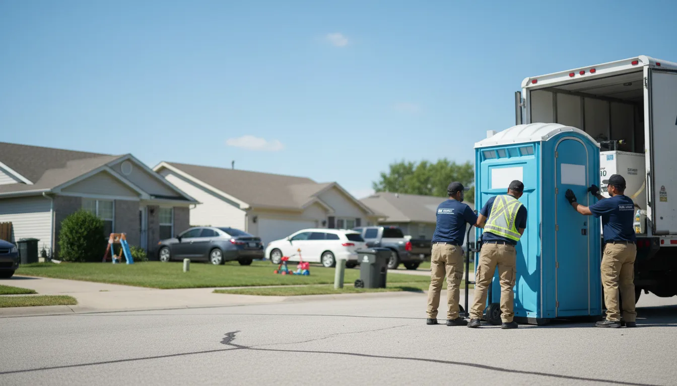 Standard Porta Potty Rentals in Bismarck, IL near me